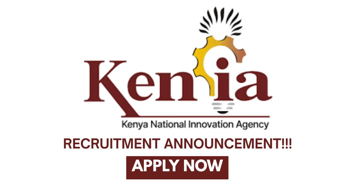 Kenya National Innovation Agency (KENIA) Recruitment June | Application Form Portal